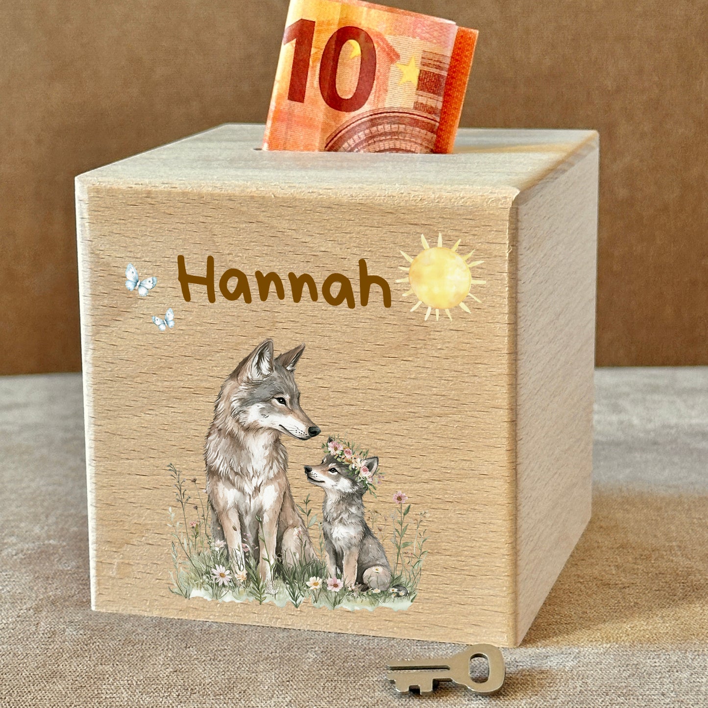 Spardose Holz Bundle 8