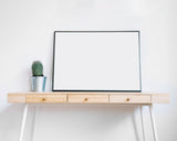 Personalisierte Große Familien-Sitz-Leinwand – Porträt Wandkunst