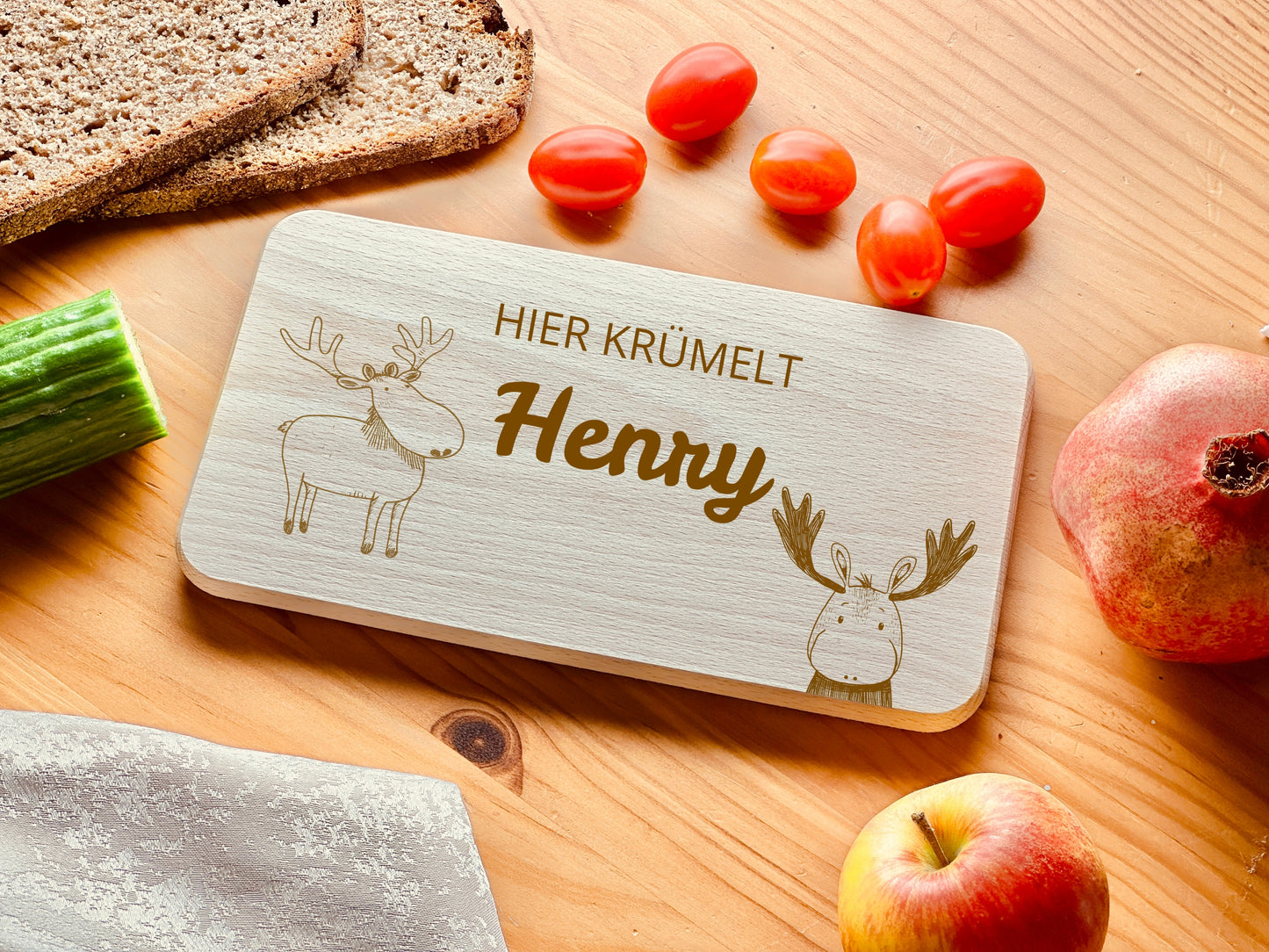 Frühstücksbrettchen (5 Bundle Tiere Erdmännchen, Panda, Koala 7)