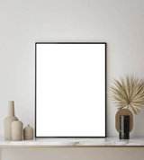 Personalisierte Routenkarte – Leinwand im Hochformat