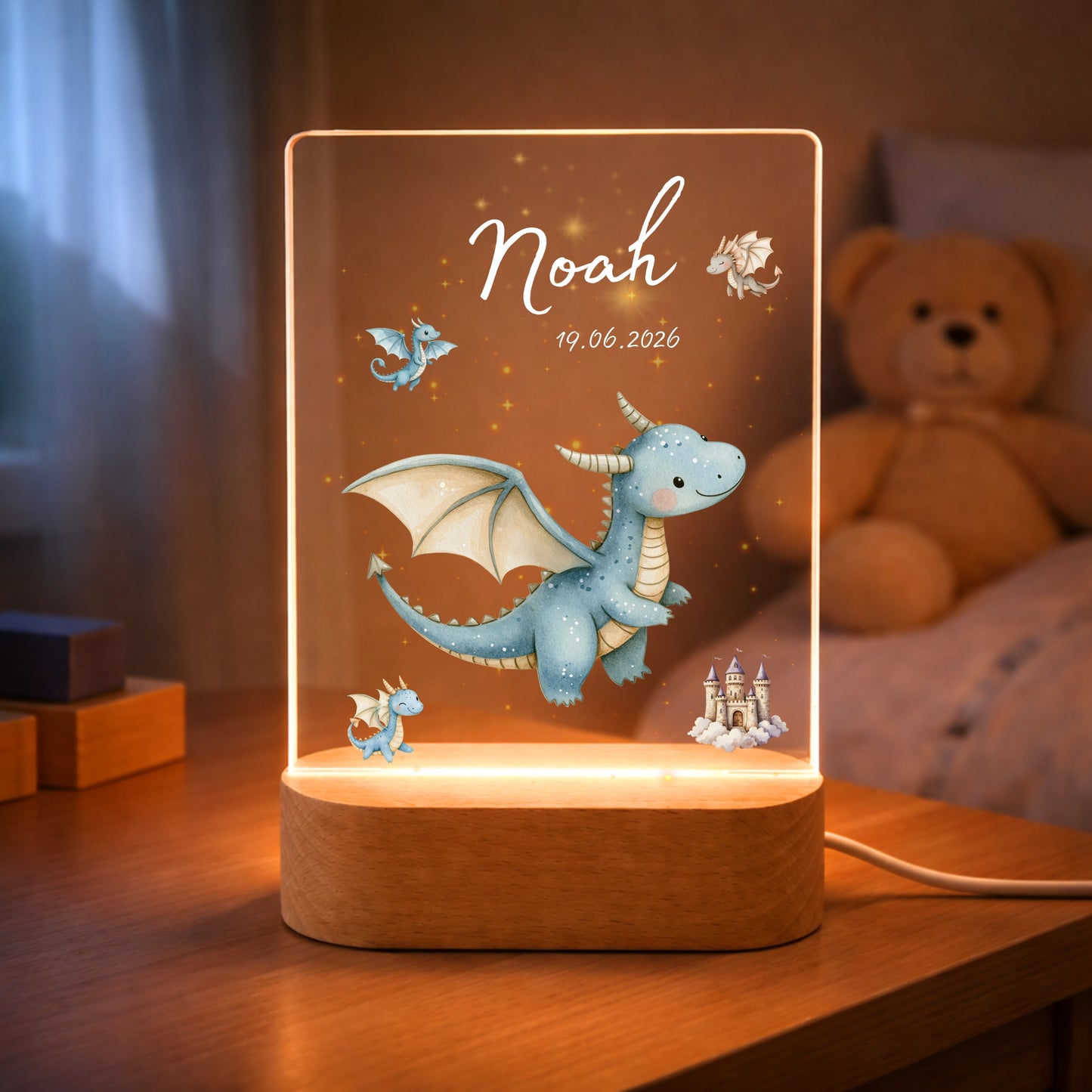 Nachtlichter Drachen