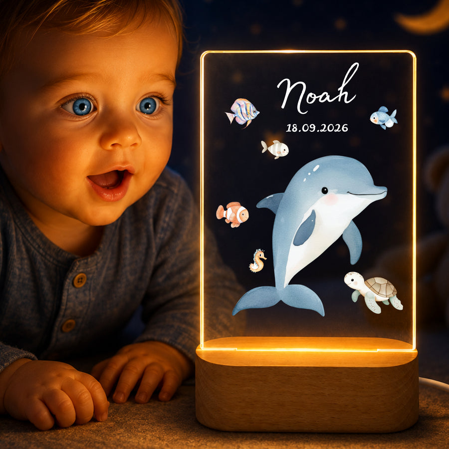 Nachtlichter Meerestiere