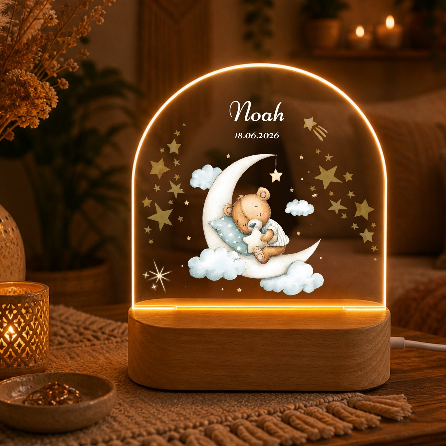 Nachtlichter Bundle 1 schlafende Tiere