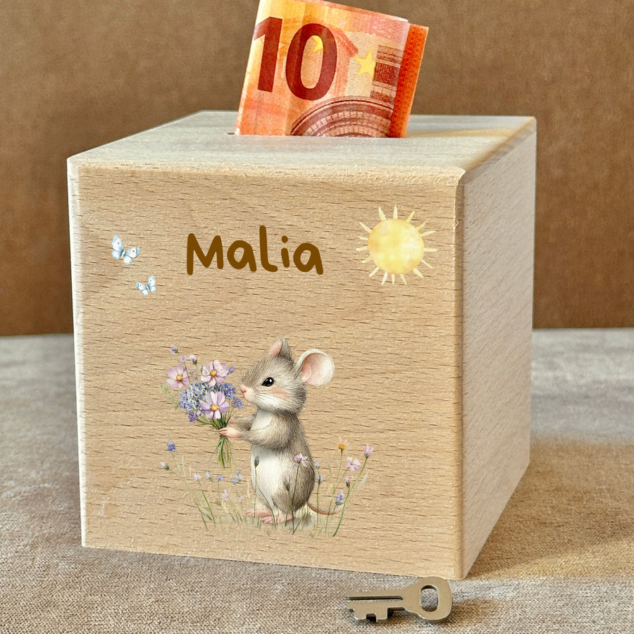 Spardose Holz Bundle 8