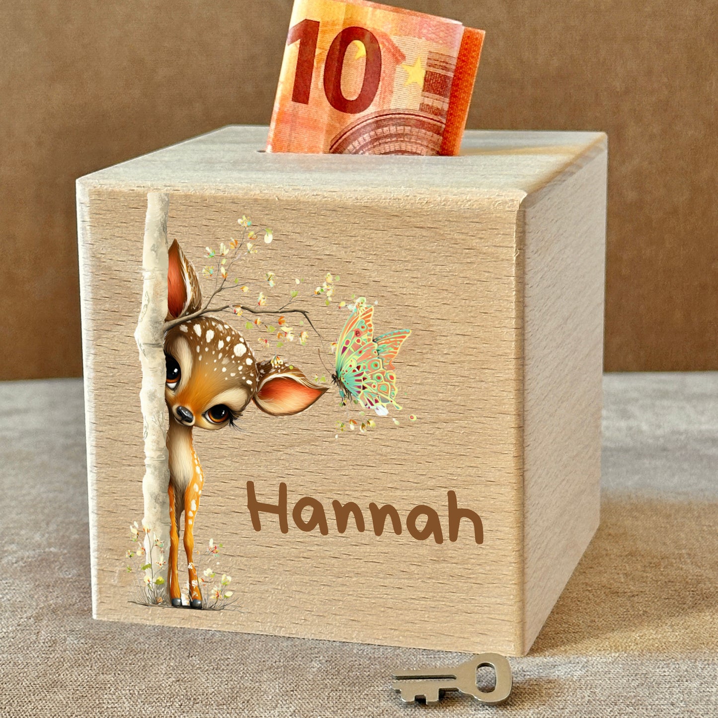 Spardose Holz Bundle 4