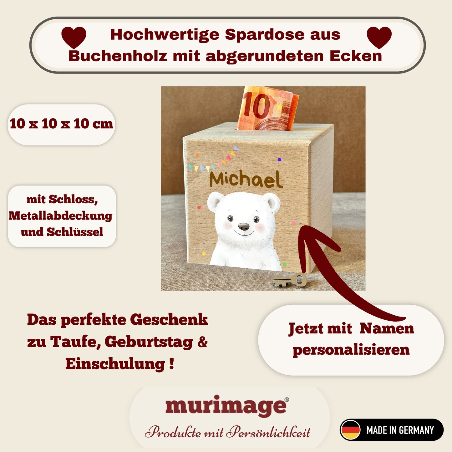 Spardose Holz Bundle 7-4